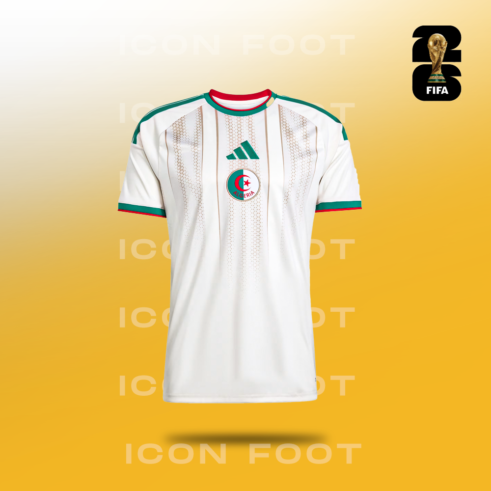 Maglia da casa dell'Algeria Coppa del Mondo 2026