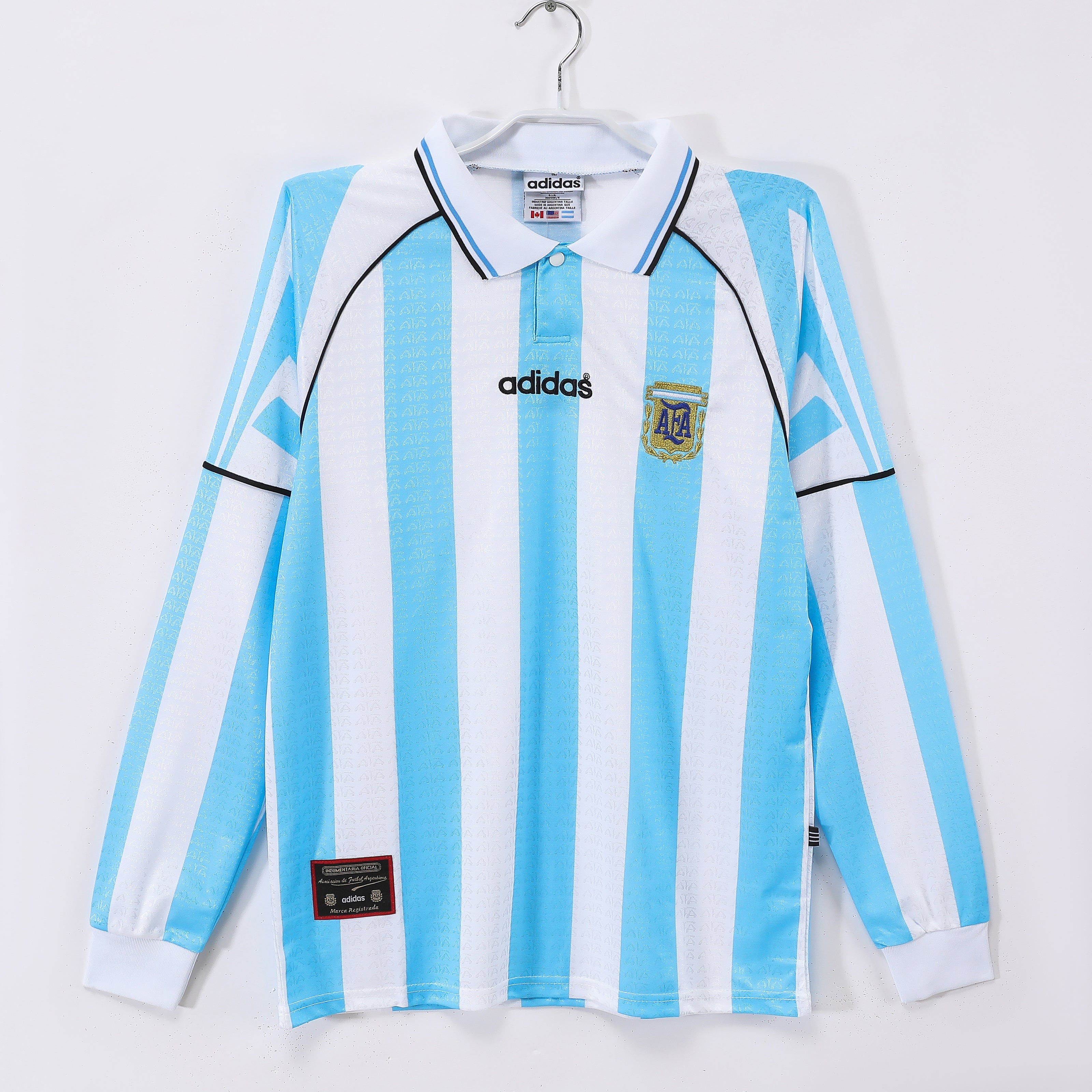 Argentina 1996-97 Retrò a maniche lunghe