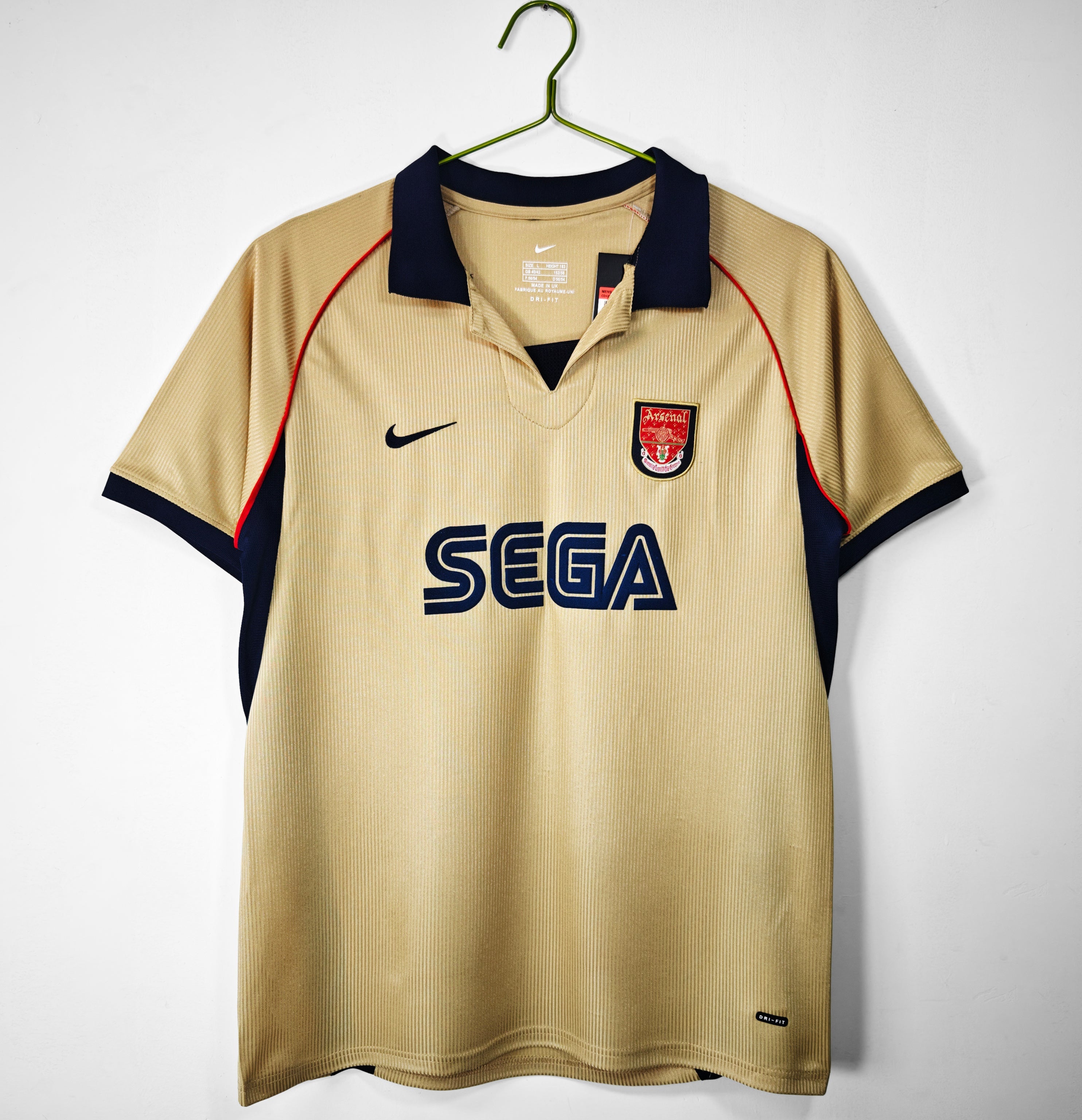 Arsenal 2001-02 Retrò da trasferta