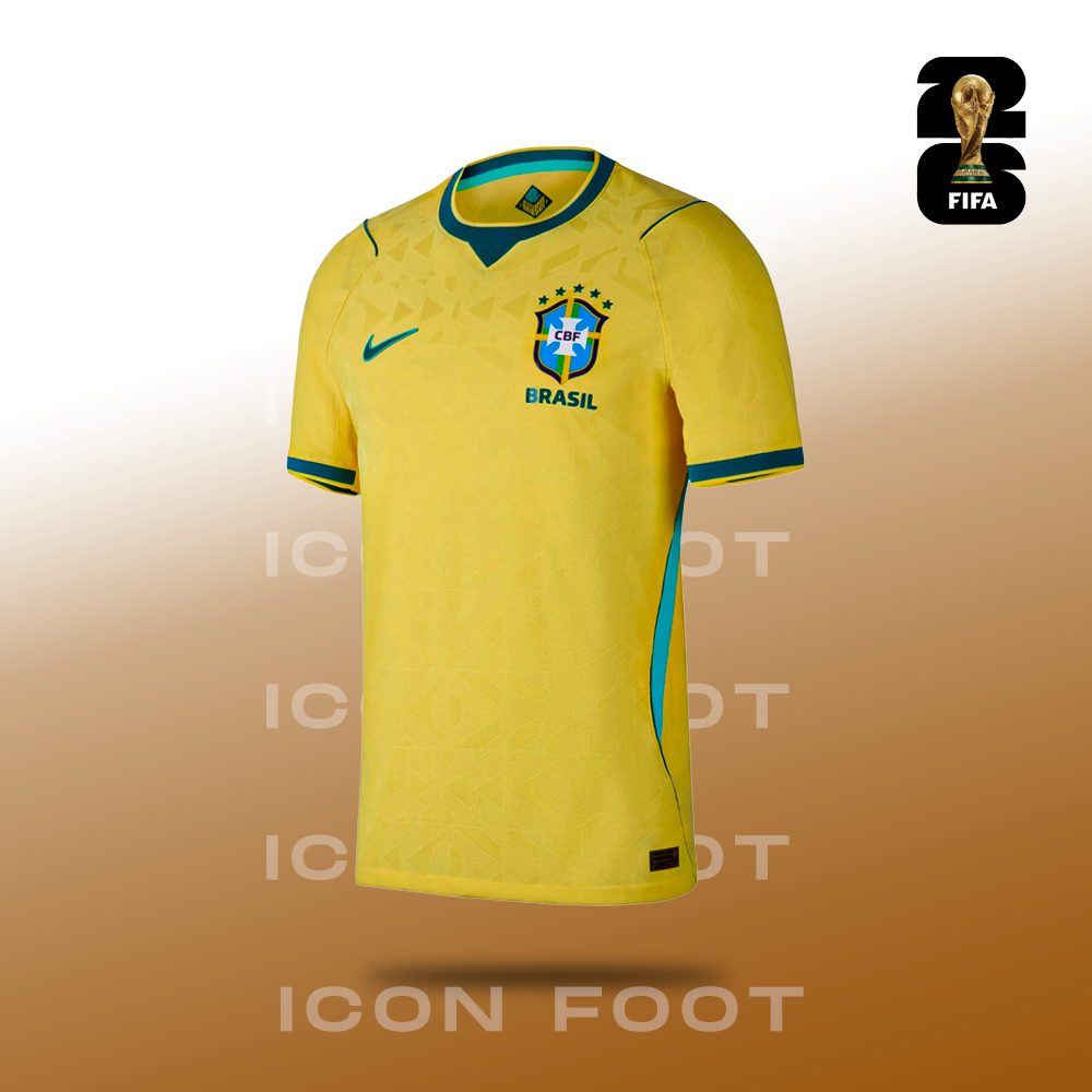 Maglia da casa del Brasile 2026 Bambino
