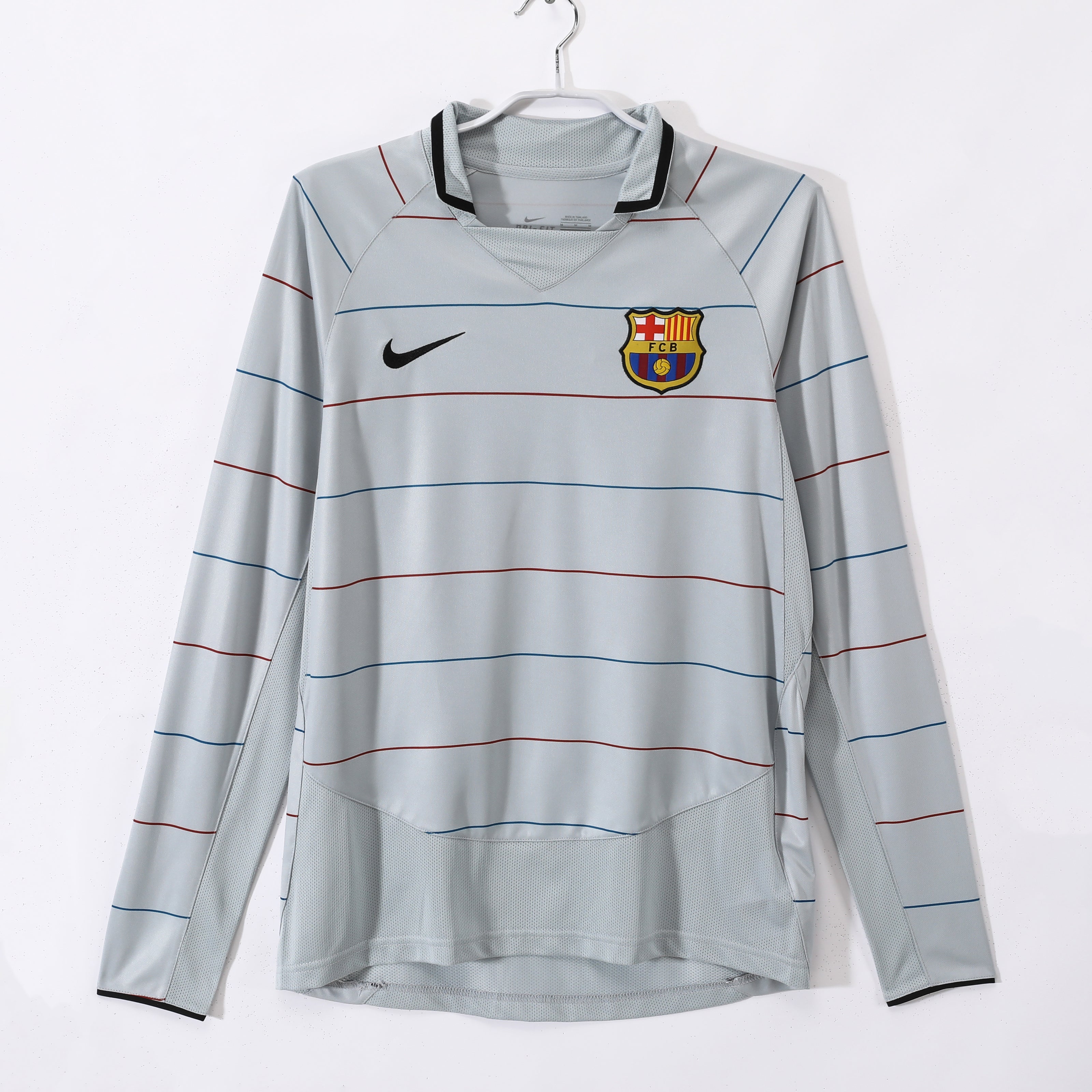 Barça 2003-04 Retrò da trasferta a maniche lunghe