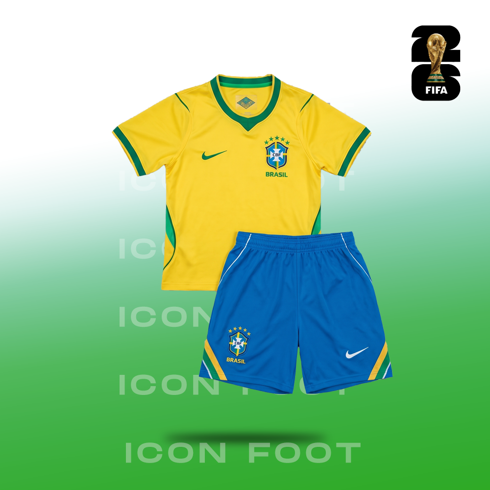 Maglia da casa del Brasile 2026 Bambino