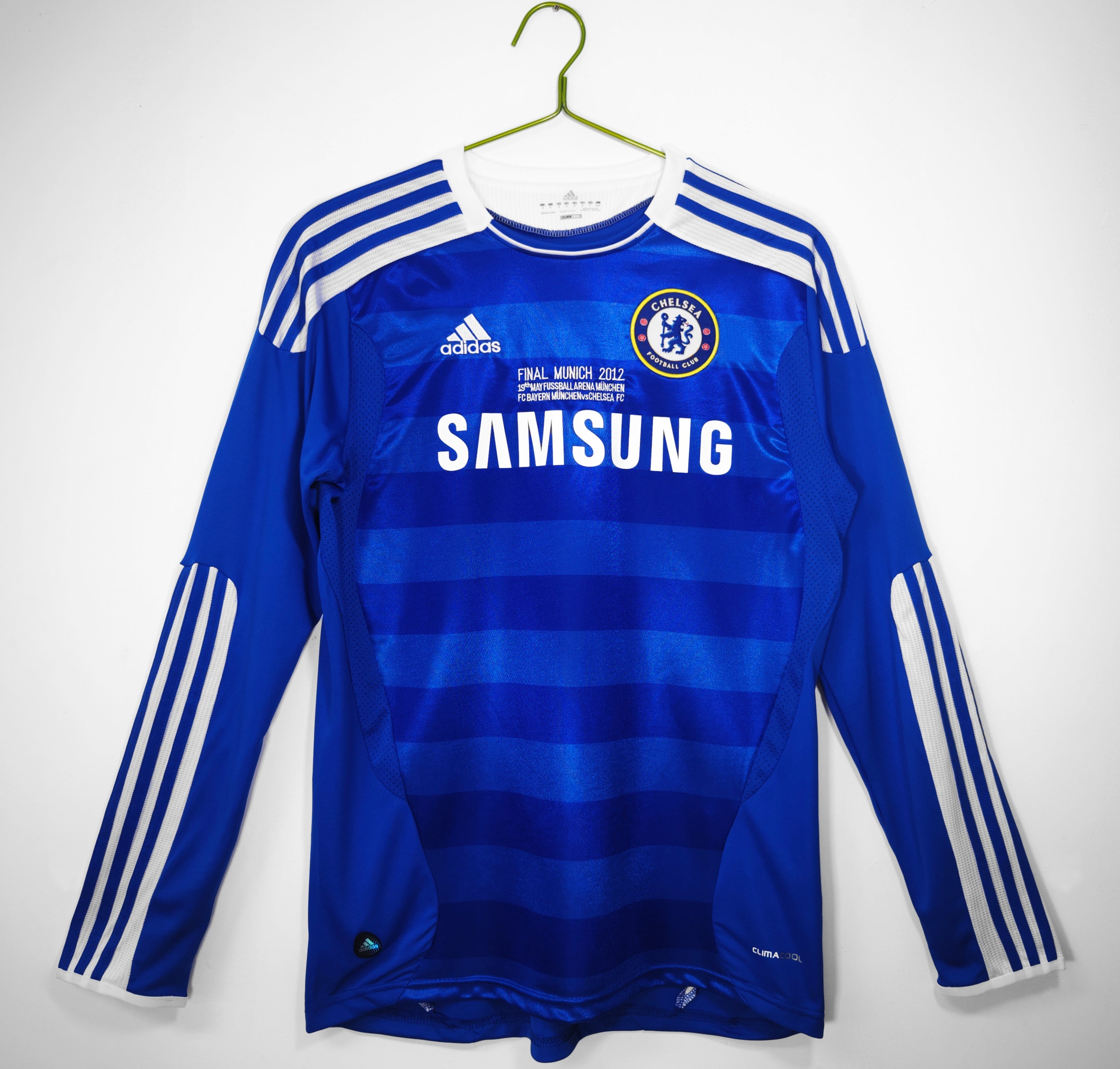 Chelsea 2011-12 Retro Edizione Finale Manica Lunga