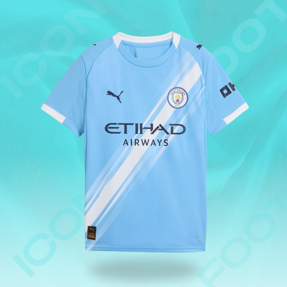 Maglia da casa del Manchester City 2026