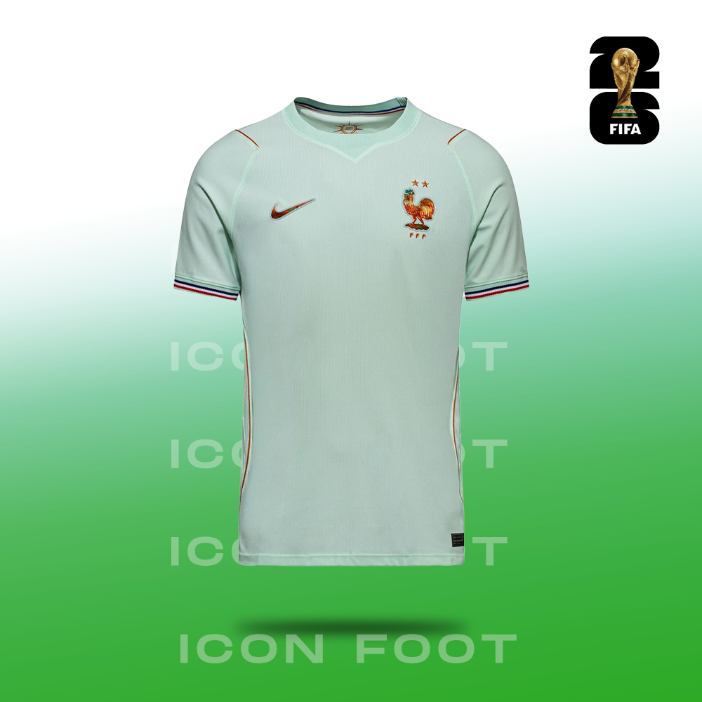 Maglia da trasferta della nazionale francese versione tifoso Coppa del Mondo 2026