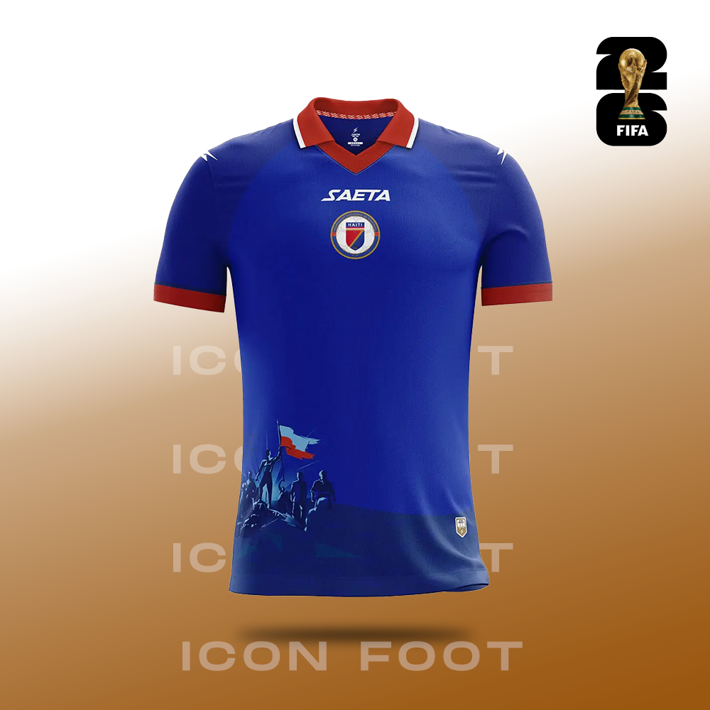 Maglia da casa di Haiti Coppa del Mondo 2026