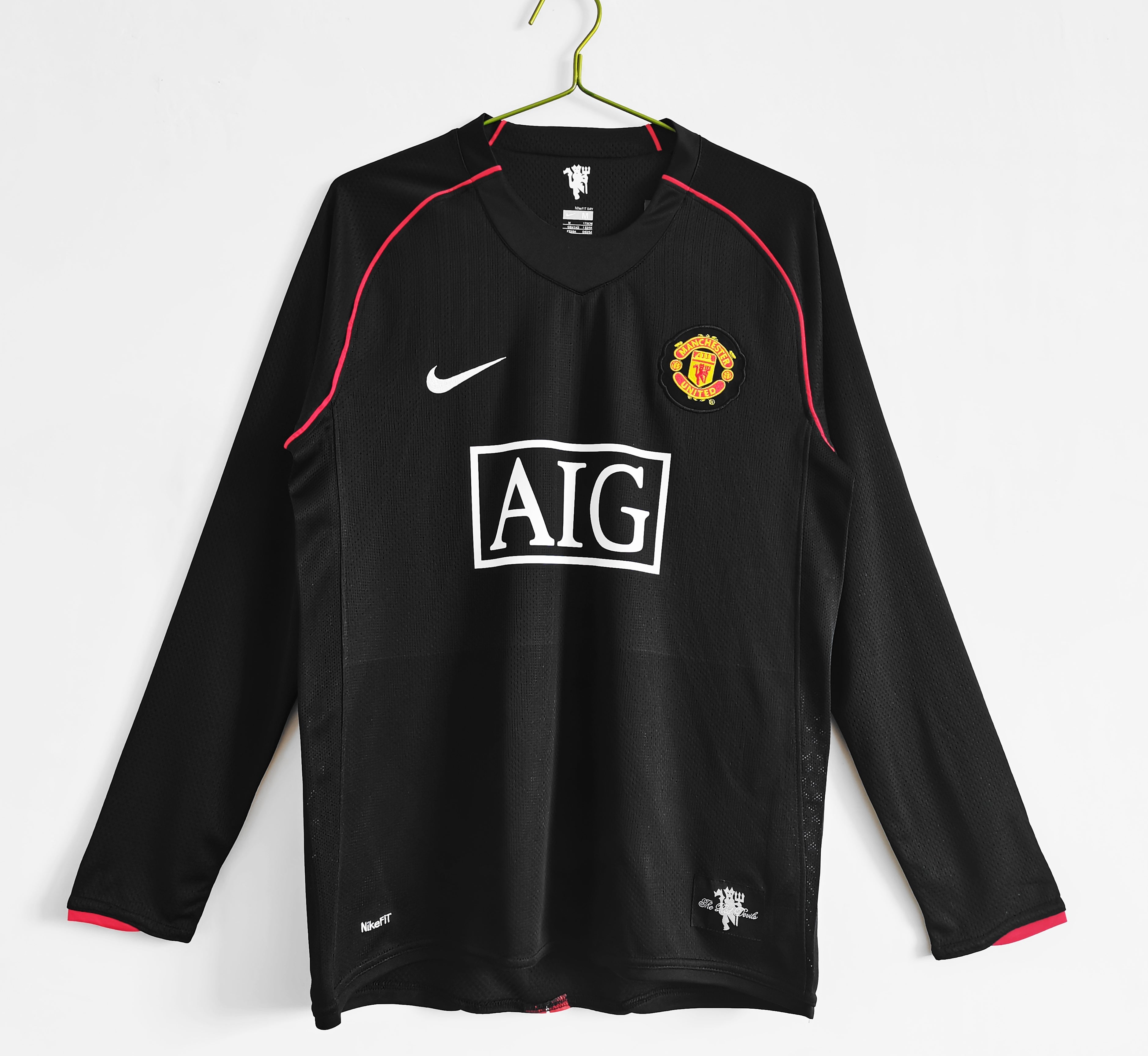 Manchester United 2007 Retrò da trasferta, manica lunga