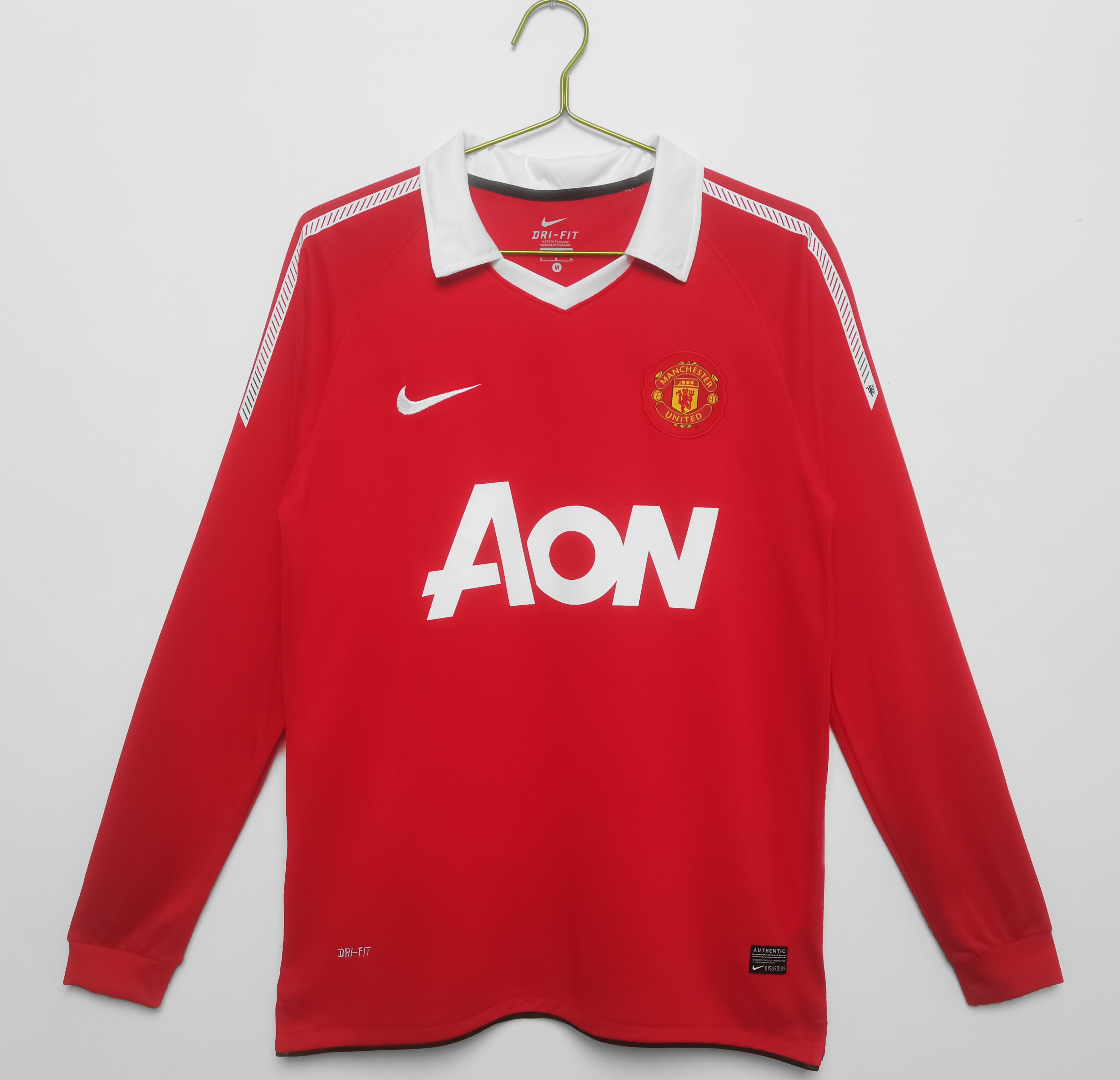 Manchester United 2010 Retrò, manica lunga