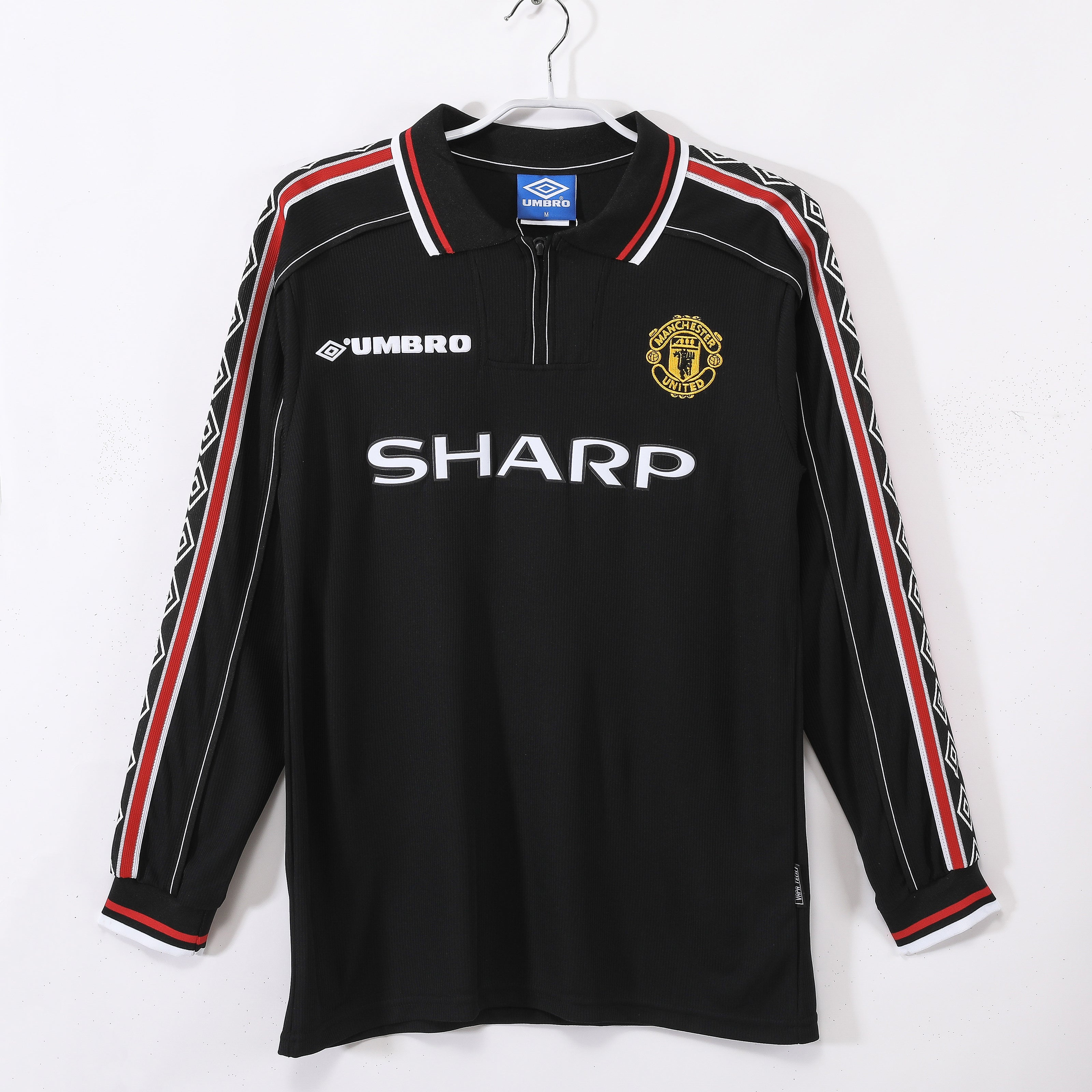 Manchester United 1998 Retrò da trasferta, manica lunga