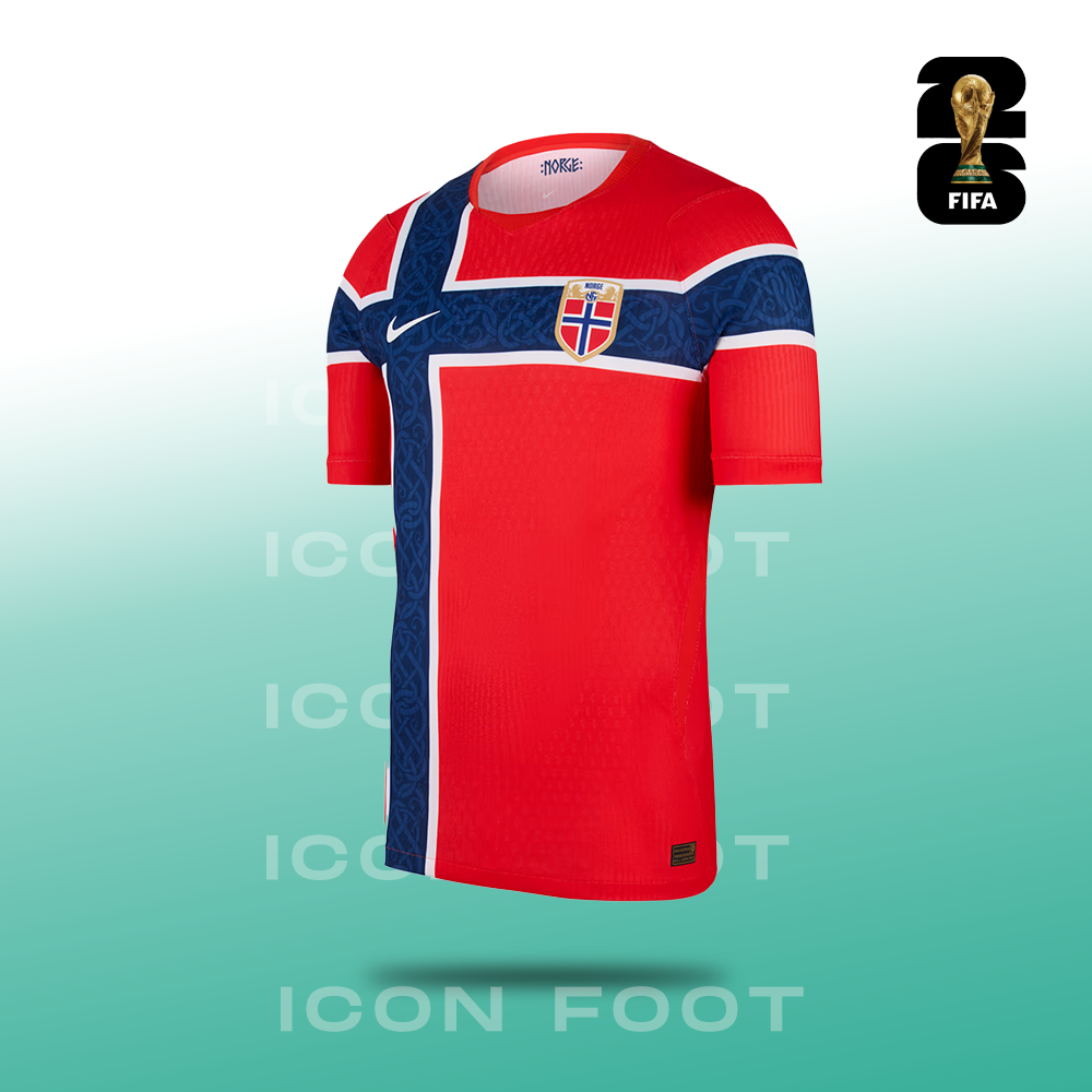 Maglia da casa della Norvegia Coppa del Mondo 2026