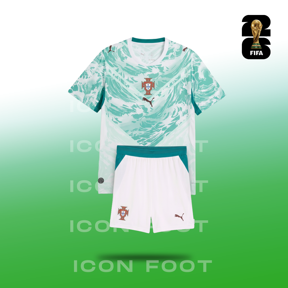 Maglia da trasferta del Portogallo 2026 Bambino