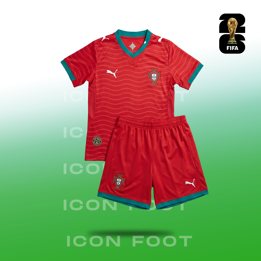 Maglia da casa del Portogallo 2026 Bambino