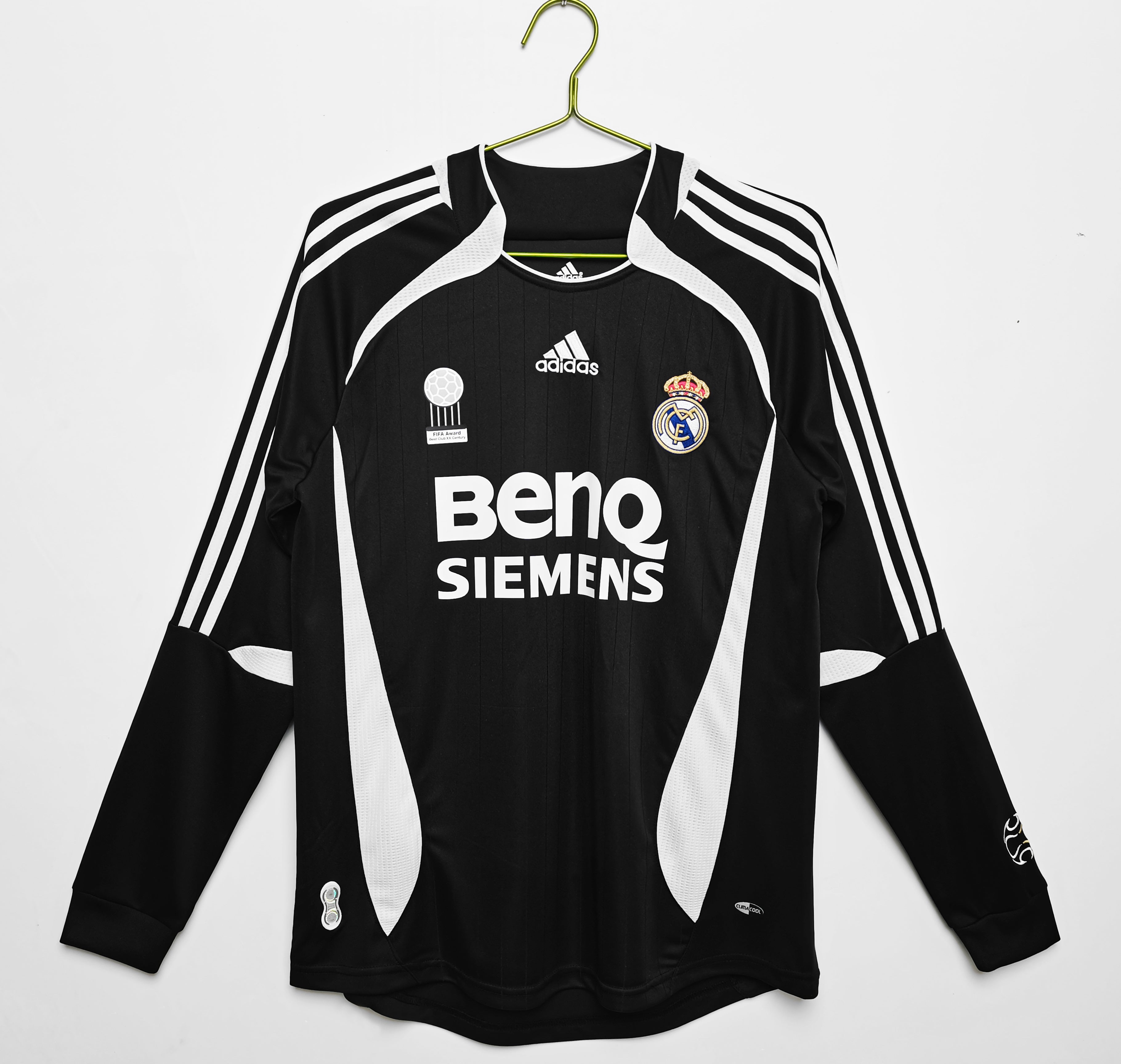 Real 2006 retrò terza a maniche lunghe