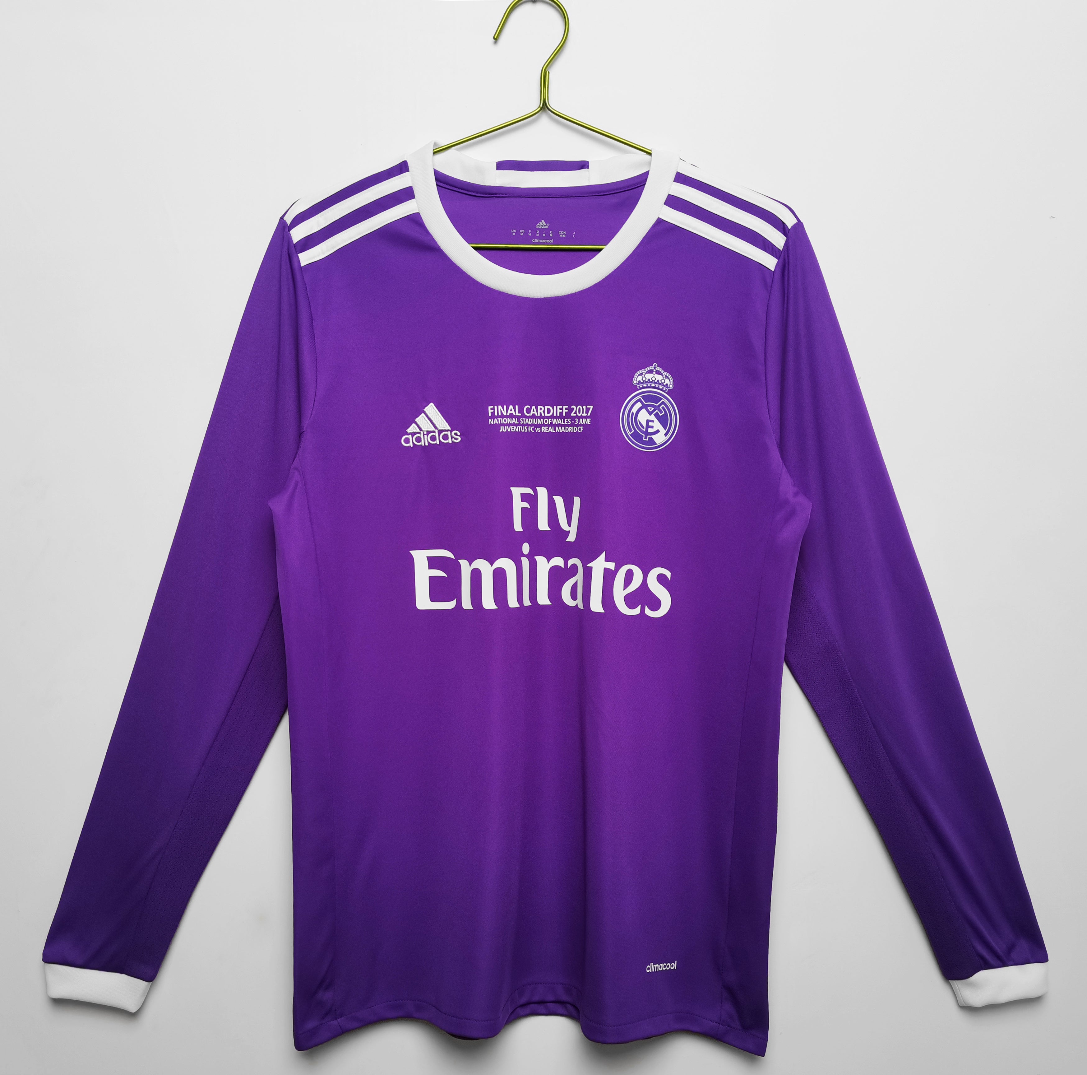 Real 2016 Retrò Terza Manica Lunga Edizione Finale