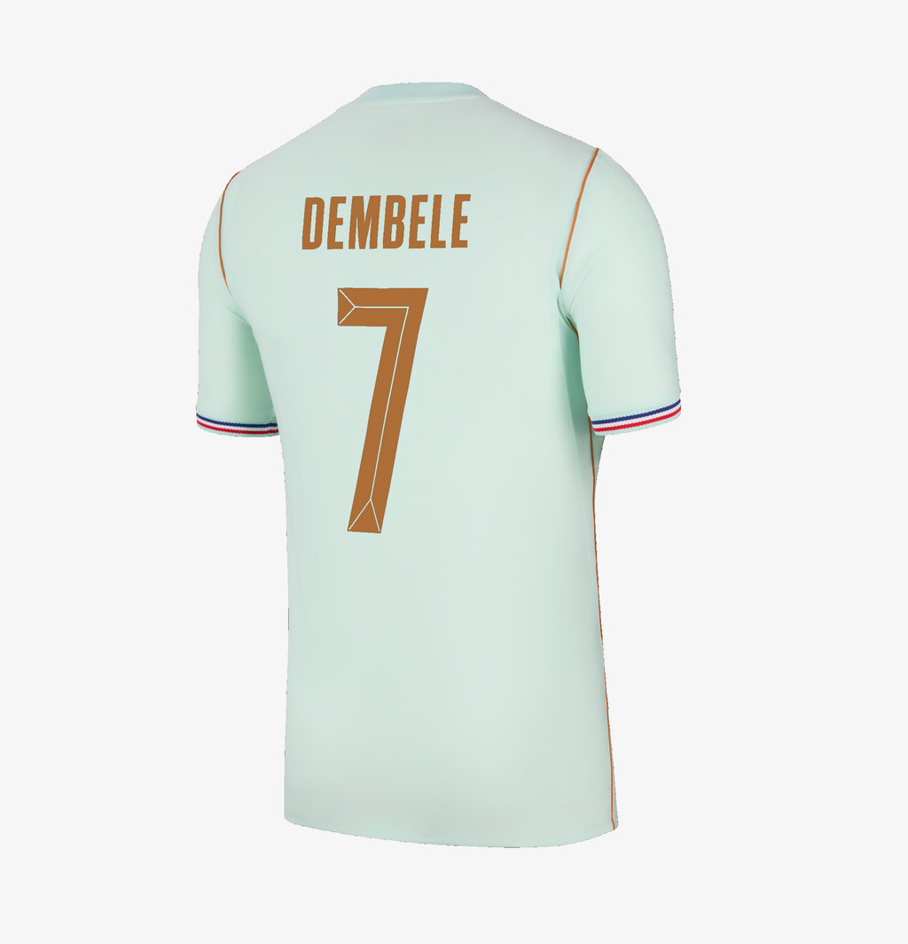 Maglia da trasferta della nazionale francese versione tifoso Coppa del Mondo 2026