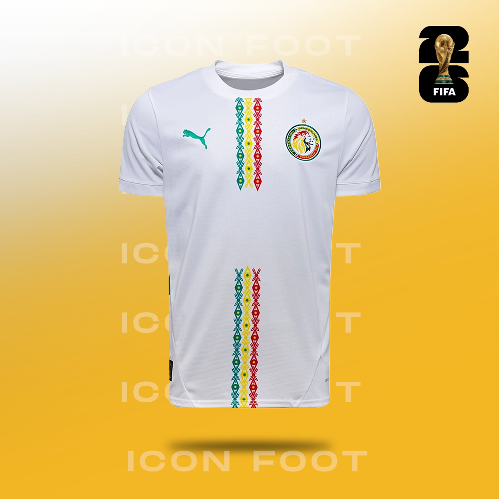 Maglia da trasferta del Senegal 2026