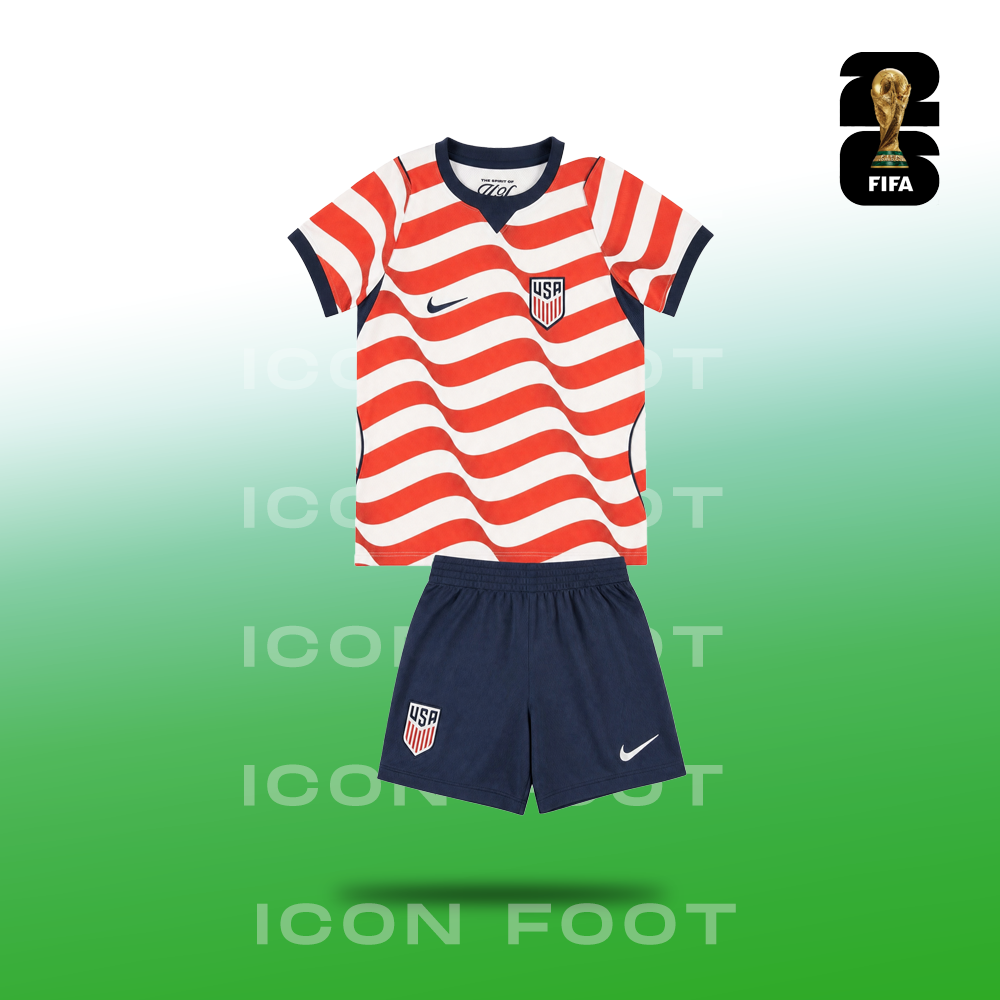 Maglia da casa bambino degli Stati Uniti Coppa del Mondo 2026