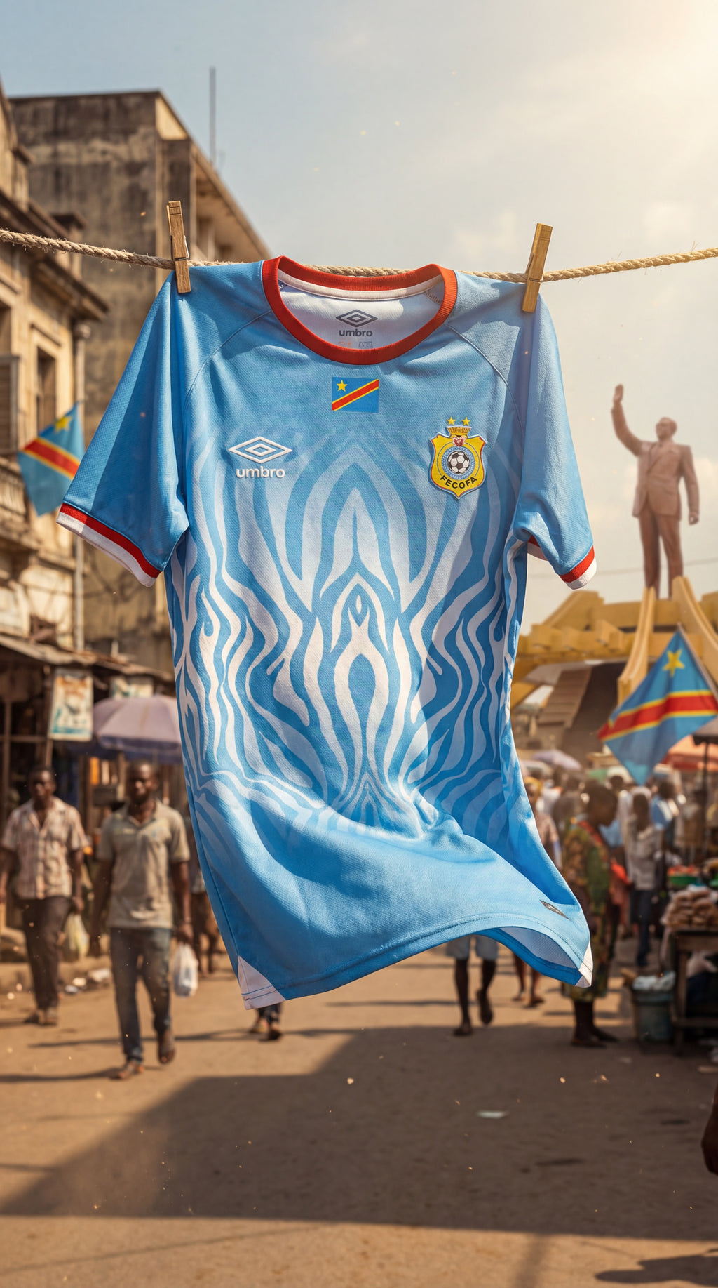 Maglia da casa del Congo Coppa del Mondo 2026