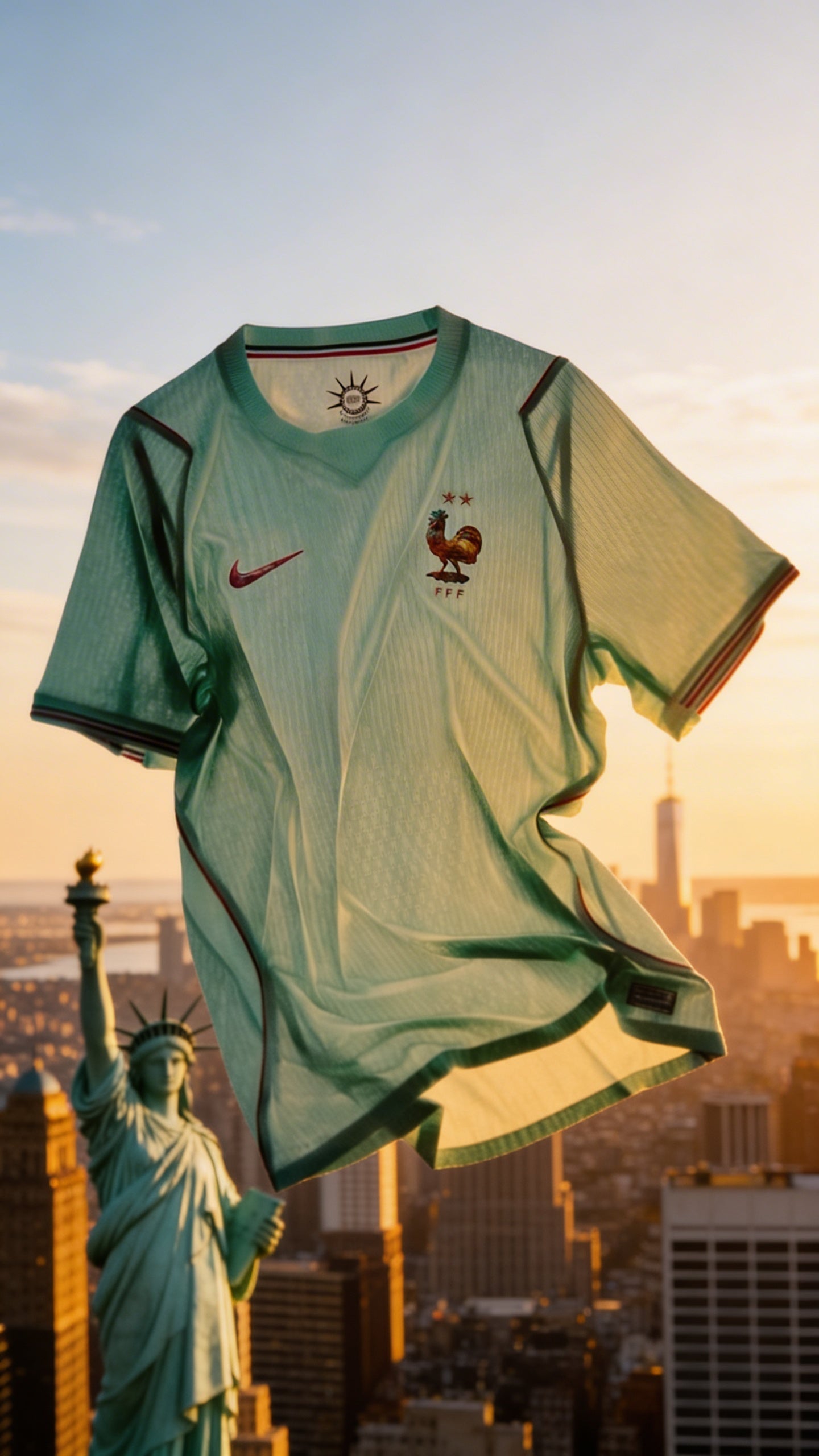 Maglia da trasferta della nazionale francese versione tifoso Coppa del Mondo 2026